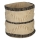 Eglo 426518 - Cestino decorativo TOYAMA 25x25 cm beige/nero