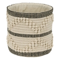 Eglo 426563 - Cestino decorativo TOYAMA 20x20 cm beige/nero
