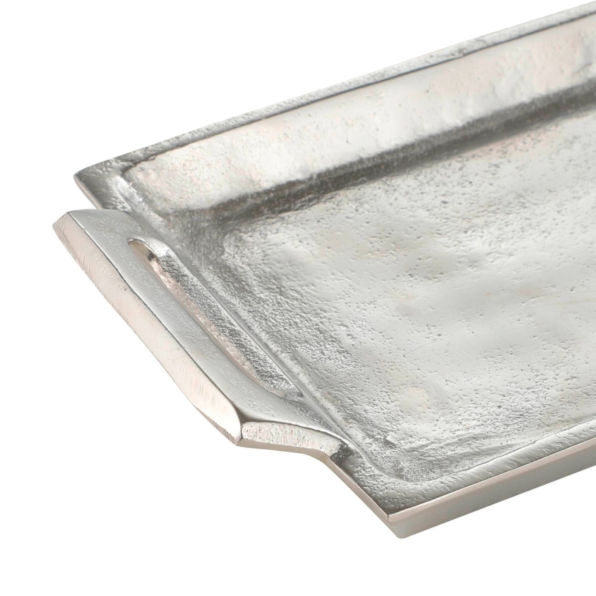 Eglo - Vassoio decorativo 12,5x44 cm cromo