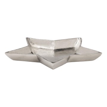 Eglo 427425 - Vassoio decorativo AMBOLOSY 30x32 cm argento