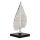 Eglo 427482 - Decorazione in metallo GIFU 27x16 cm argento/nero