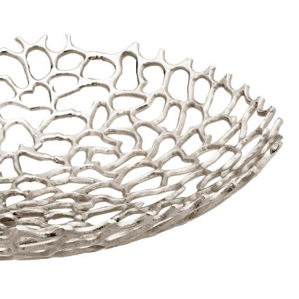 Eglo 427488 - Ciotola decorativa KIMITSU, Ø 45 cm, argento