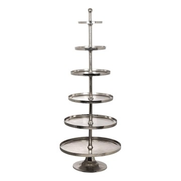 Eglo 427652 - Supporto per il servizio BABIRIK 206x79 cm, argento