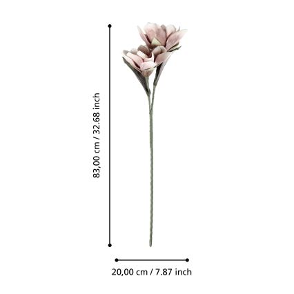 Eglo - Fiore artificiale 83 cm rosa