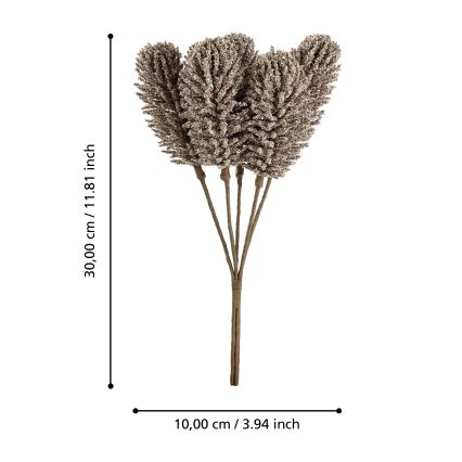 Eglo - Fiore artificiale 30 cm beige