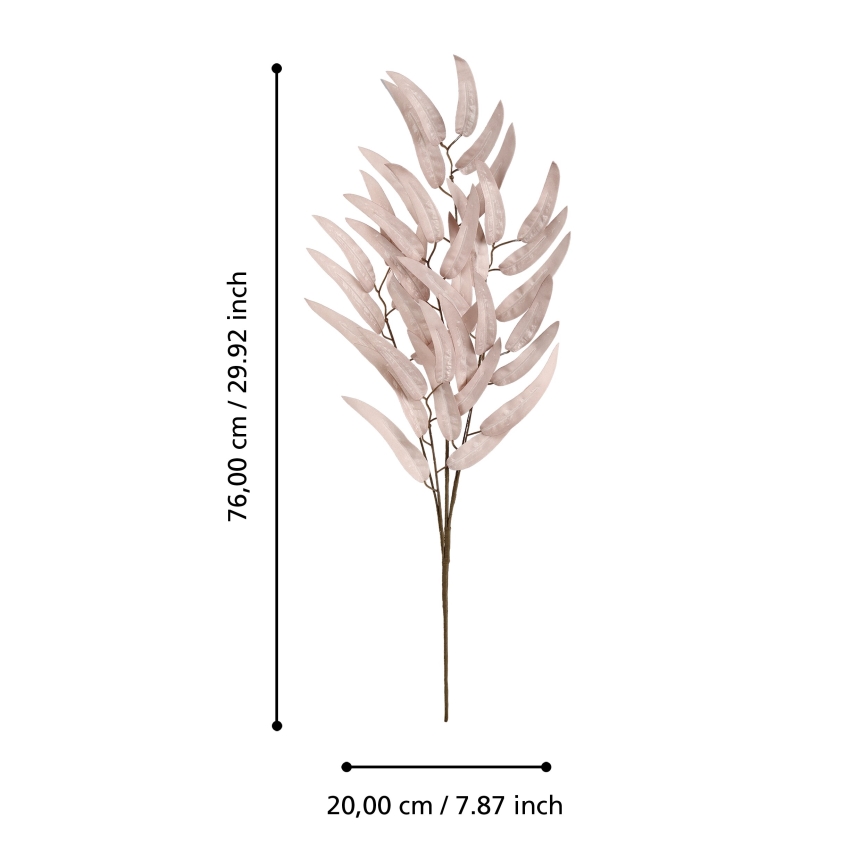 Eglo - Fiore artificiale 76 cm rosa