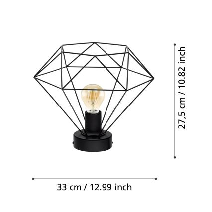 Eglo - Lampadario a plafone 1xE27/60W/230V