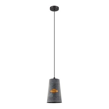 Eglo 43107 - Lampadario a sospensione con filo HONEYBOURNE 1xE27/60W/230V