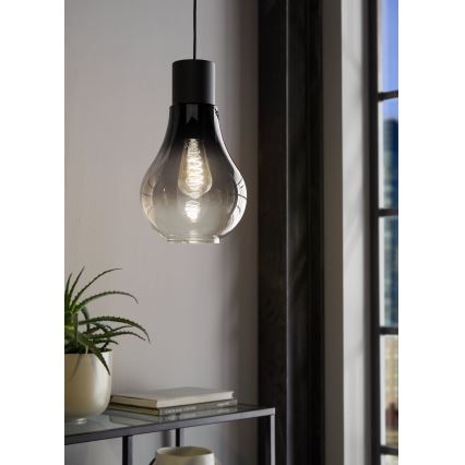 Eglo - Lampadario su corda 1xE27/40W/230V