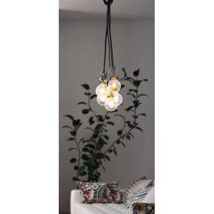 Eglo - Lampadario a sospensione con filo 5xE27/10W/230V