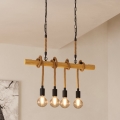 Eglo 43318 - Lampadario a catena YOUNGSTOWN 4xE27/40W/230V