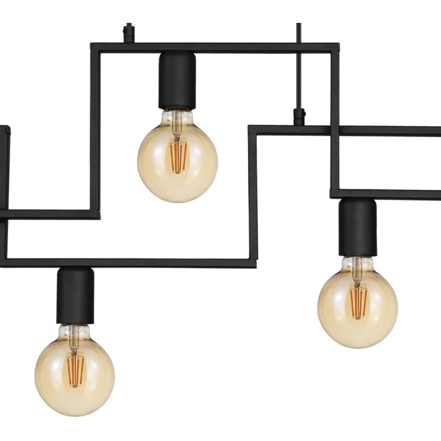 Eglo - Lampadario a sospensione con filo 7xE27/60W/230V