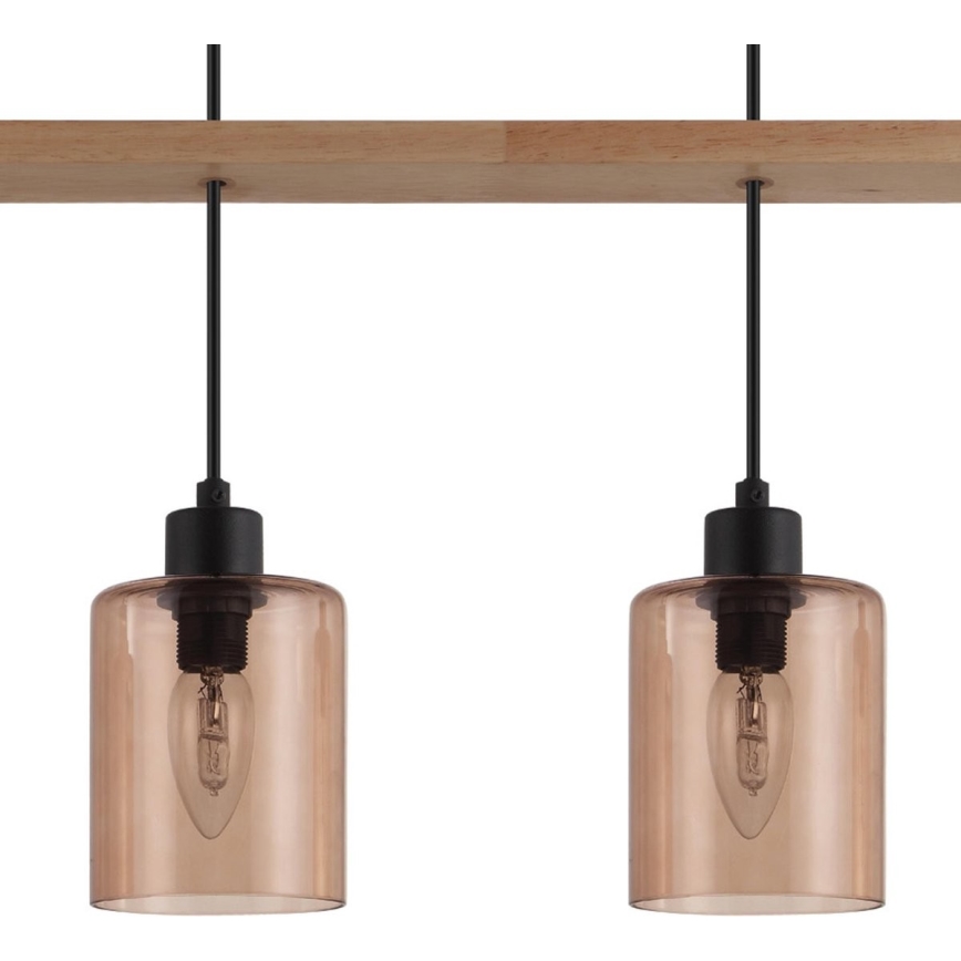 Eglo - Lampadario a sospensione con filo 4xE14/40W/230V