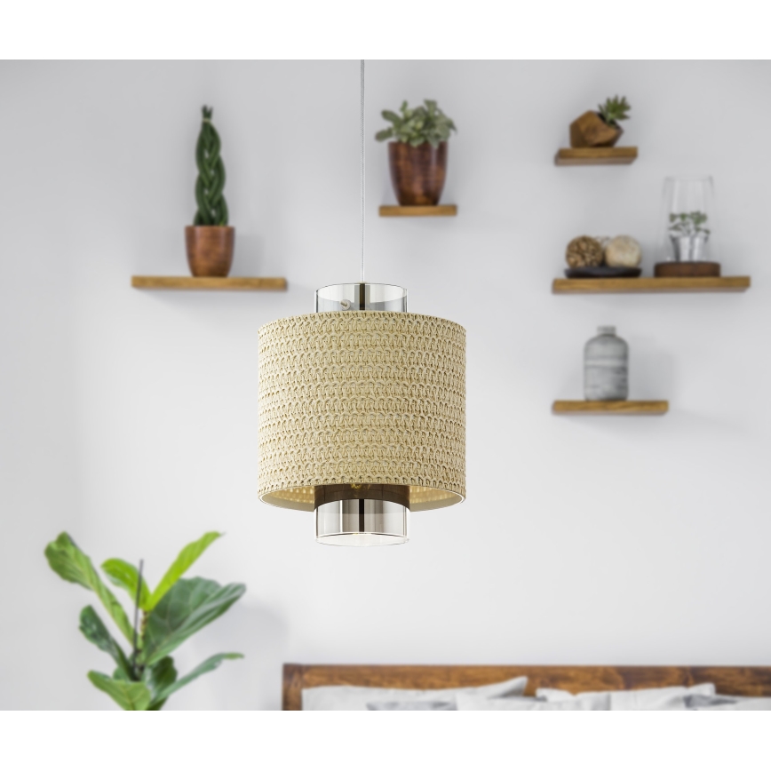 Eglo - Lampadario a sospensione con filo 1xE27/40W/230V