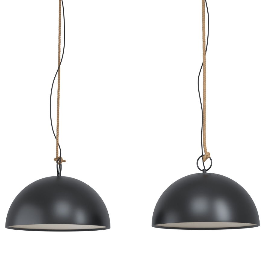 Eglo 43397 - Lampadario a cavo HODSOLL 2xE27/40W/230V