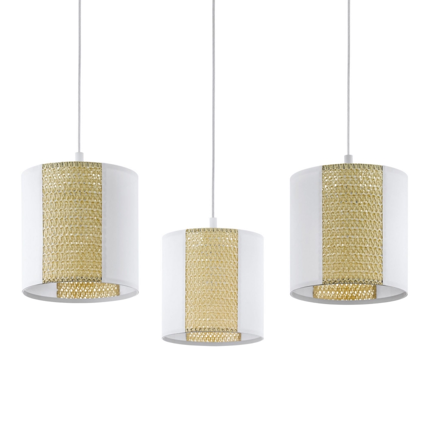 Eglo - Lampadario a sospensione con filo 3xE27/40W/230V ragno