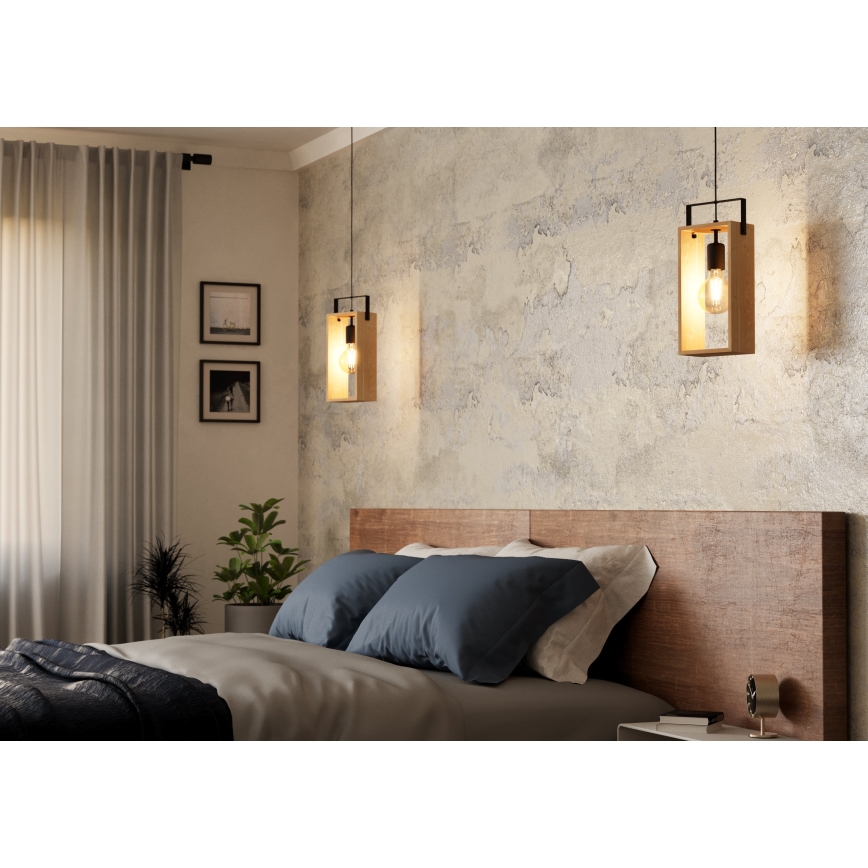 Eglo - Lampadario a sospensione con filo 1xE27/40W/230V