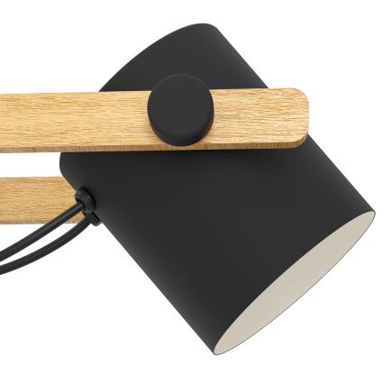 Eglo - Lampadario su fune 4xE27/28W/230V