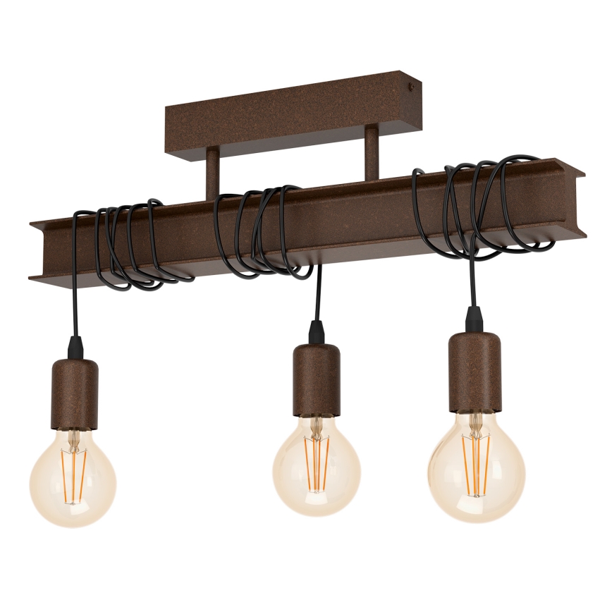 Eglo - Lampadario a parete TOWNSHEND 3xE27/60W/230V