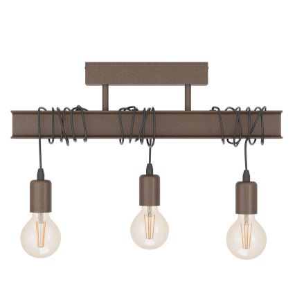 Eglo - Lampadario a parete TOWNSHEND 3xE27/60W/230V