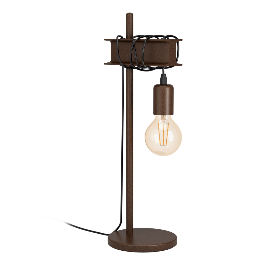 Eglo - Lampada da tavolo TOWNSHEND 1xE27/10W/230V