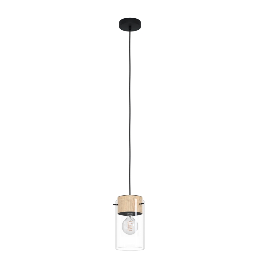 Eglo - Lampadario su corda 1xE27/28W/230V
