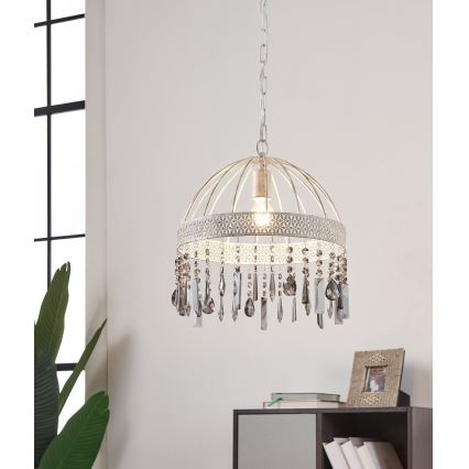 Eglo - Lampadario su corda 1xE27/40W/230V