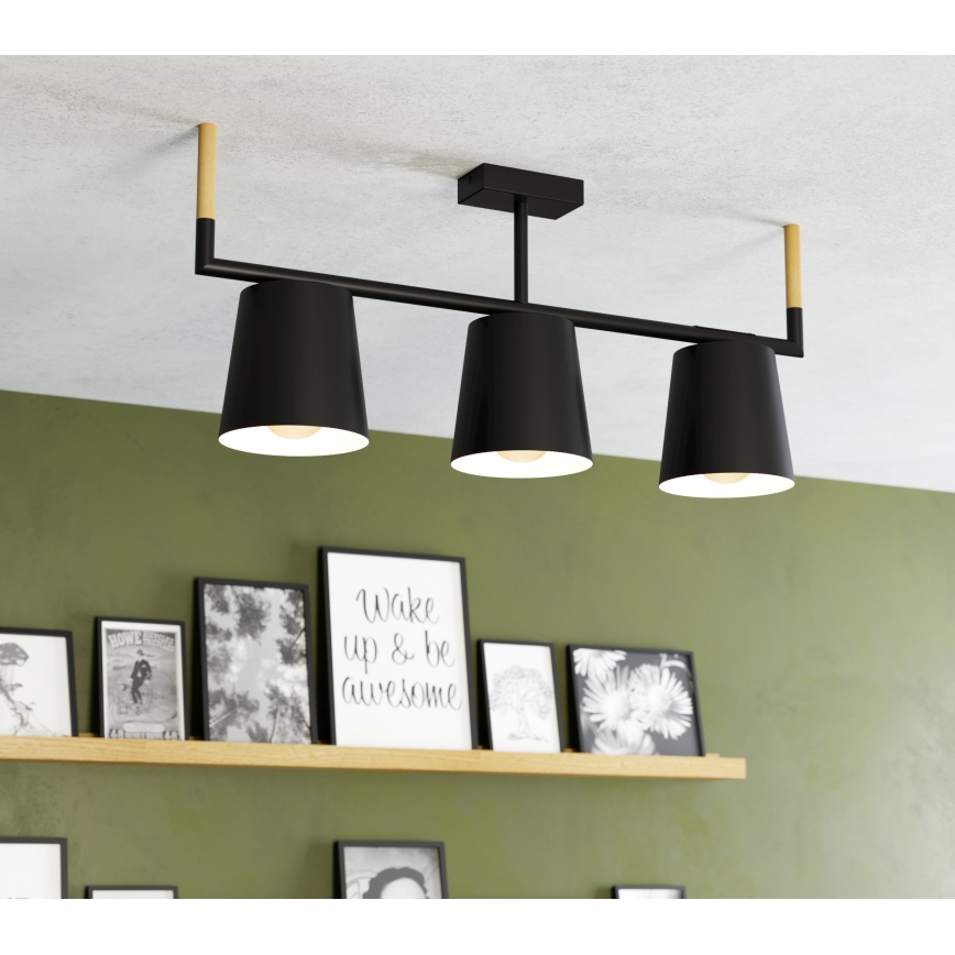 Eglo - Lampadario su palo 3xE27/40W/230V