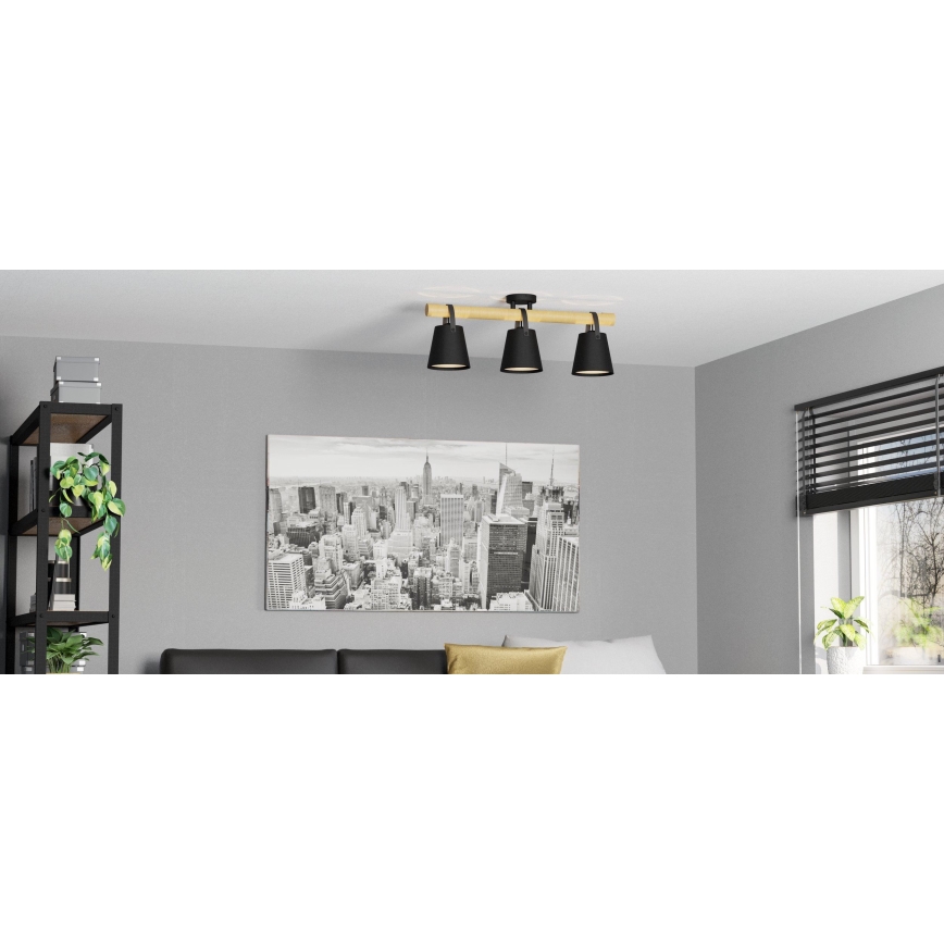 Eglo - Lampadario a plafone 3xE27/10W/230V