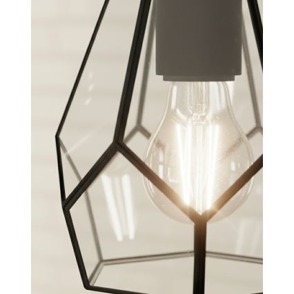 Eglo - Lampadario su corda 1xE27/40W/230V