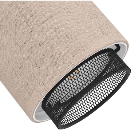 Eglo - Faretto da parete 1xE14/40W/230V nero/beige