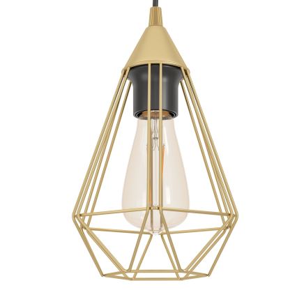 Eglo - Lampadario su corda 3xE27/60W/230V