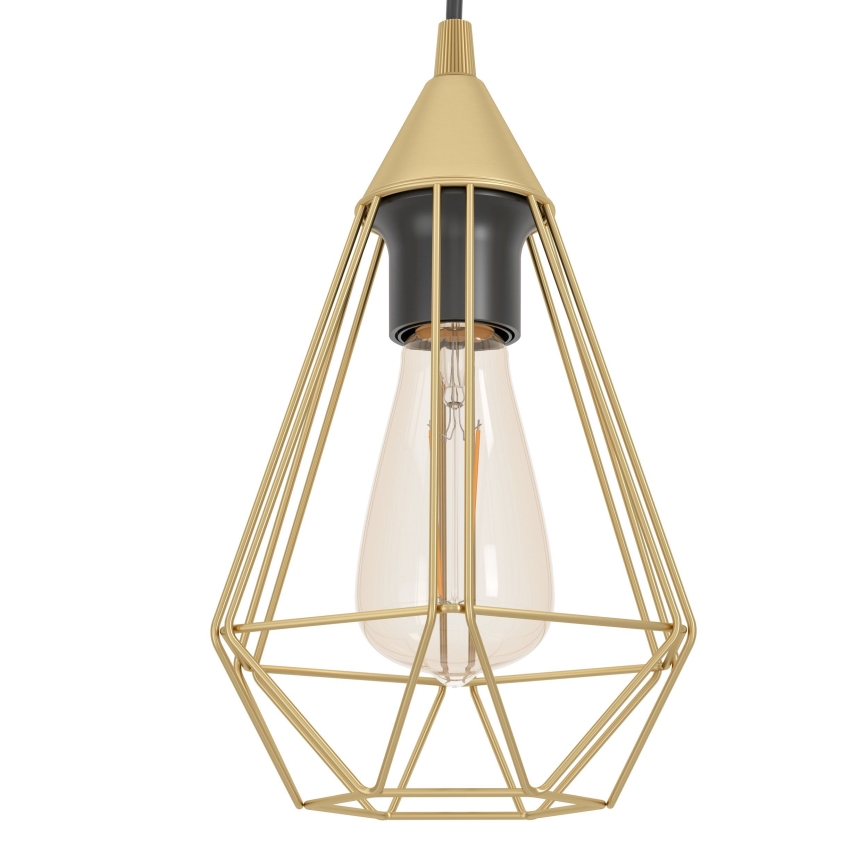 Eglo - Lampadario su corda 3xE27/60W/230V