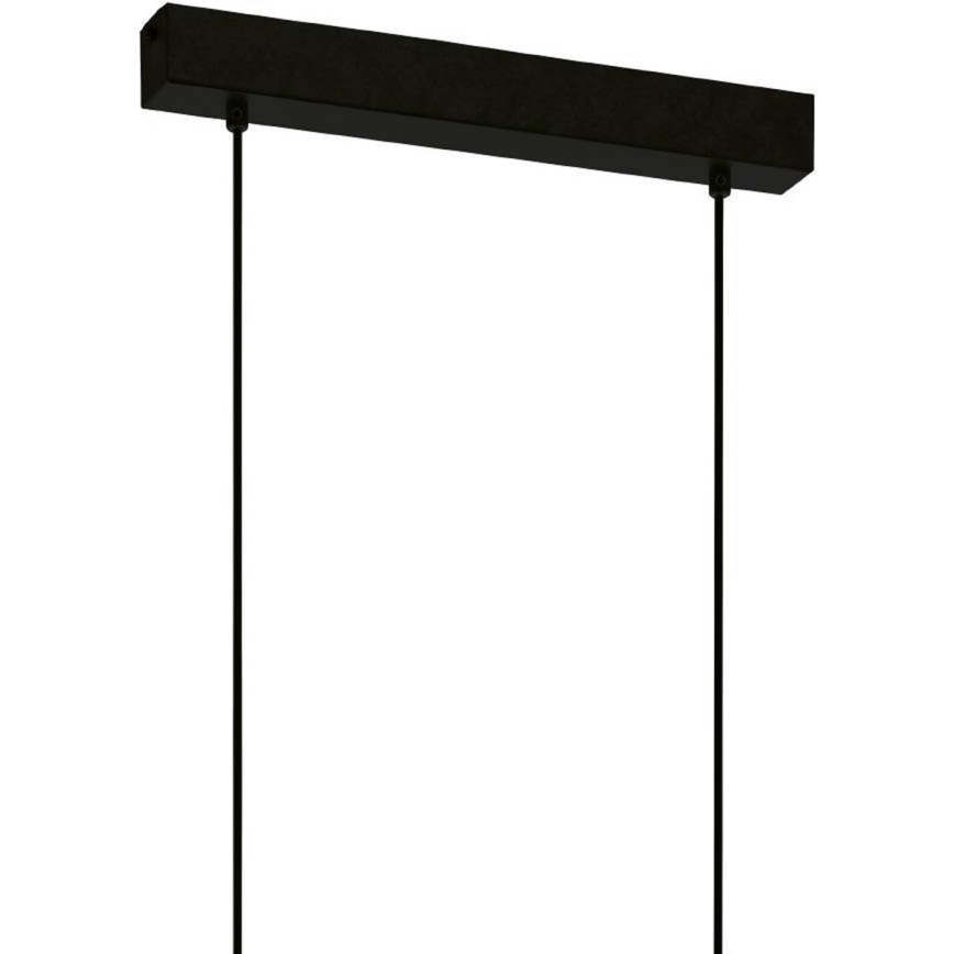 Eglo 43712 - Lampadario a sospensione con filo TOWNSHEND 6xE27/60W/230V nero