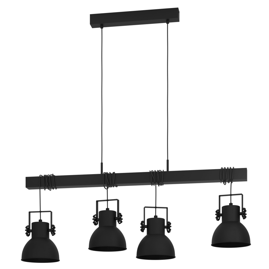 Eglo - Lampadario a sospensione con filo 4xE27/40W/230V
