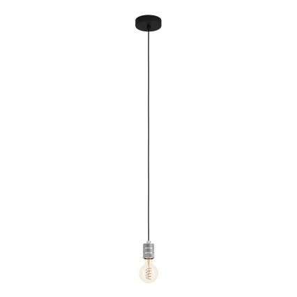 Eglo - Lampadario a sospensione con filo 1xE27/40W/230V cromo