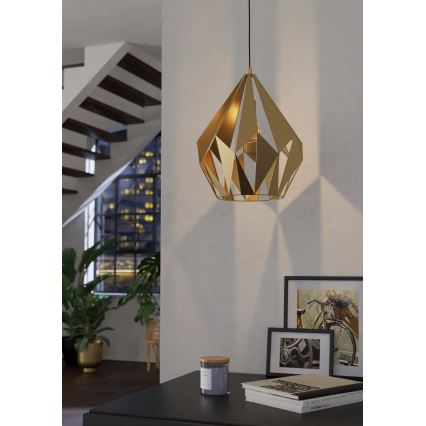 Eglo - Lampadario a sospensione con filo 1xE27/60W/230V diametro 38,5 cm