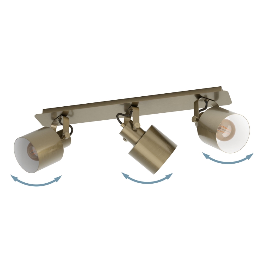 Eglo - Luce Spot 3xE27/40W/230V