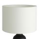 Eglo - Lampada da tavolo 1xE27/40W/230V bianco/nero