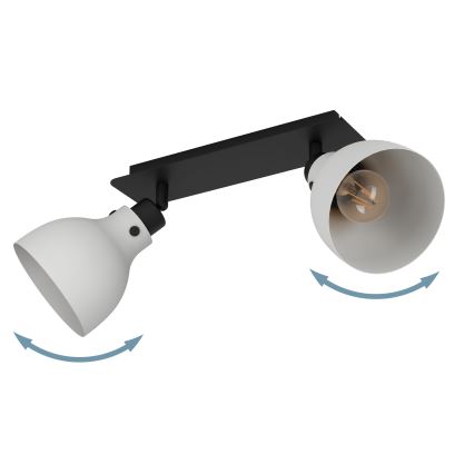 Eglo 43828 - Faretto MATLOCK 2xE27/40W/230V
