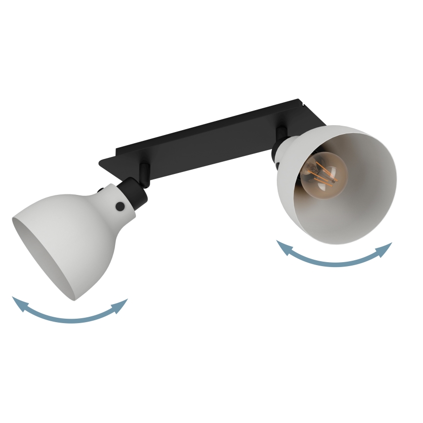 Eglo 43828 - Faretto MATLOCK 2xE27/40W/230V