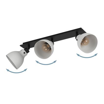 Eglo 43829 - Faretto MATLOCK 3xE27/40W/230V