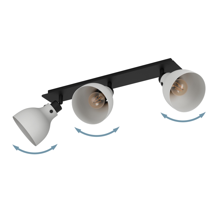 Eglo 43829 - Faretto MATLOCK 3xE27/40W/230V