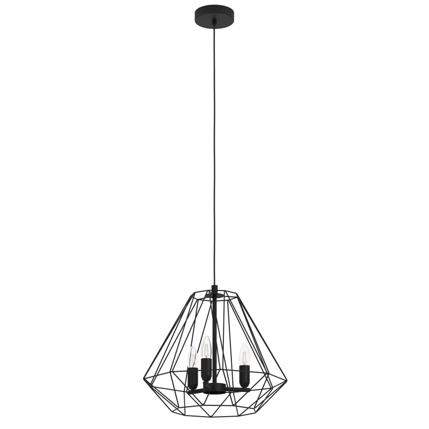 Eglo - Lampadario a sospensione con filo 3xE14/40W/230V