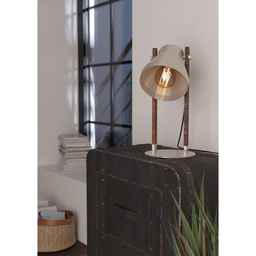 Eglo - Lampada da tavolo 1xE27/40W/230V