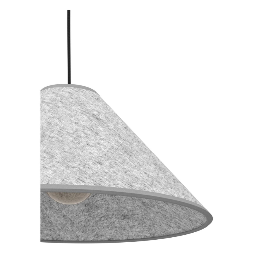 Eglo - Lampadario a sospensione con filo 1xE27/40W/230V grigio