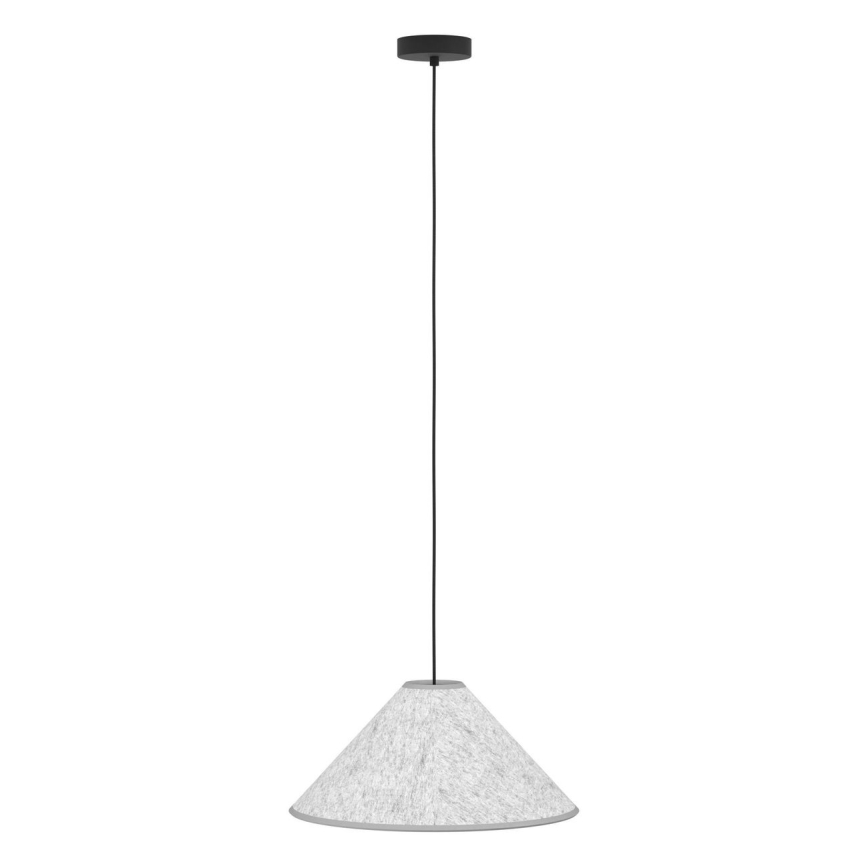 Eglo - Lampadario a sospensione con filo 1xE27/40W/230V grigio