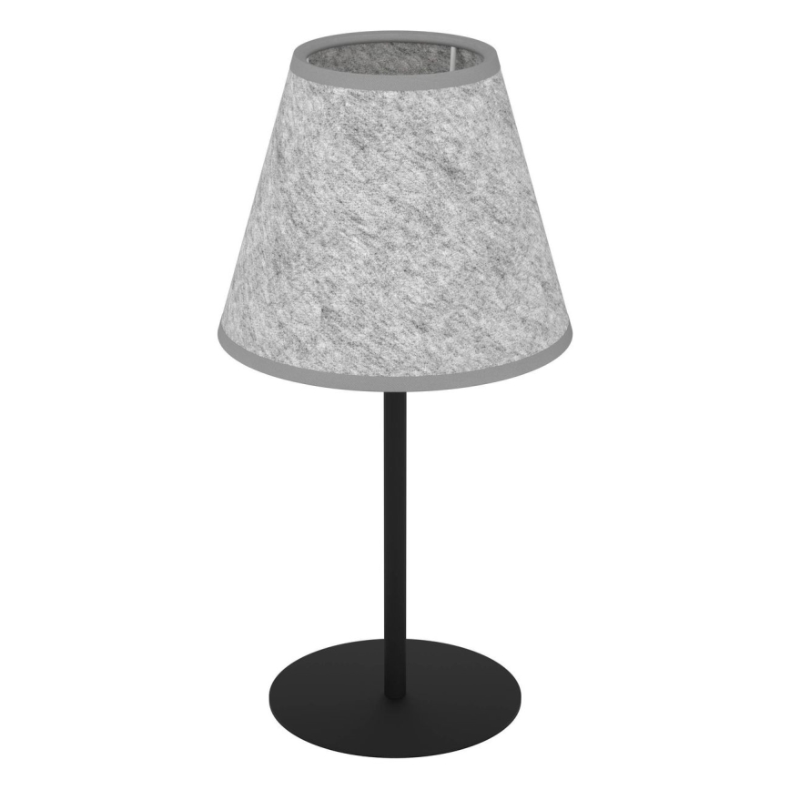 Eglo - Lampada da tavolo 1xE27/40W/230V grigio