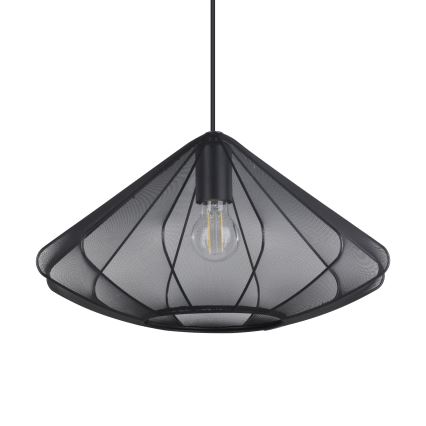Eglo - Lampadario a sospensione con filo 1xE27/40W/230V diametro 42,5 cm nero
