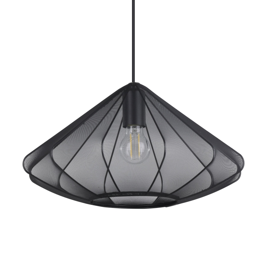 Eglo - Lampadario a sospensione con filo 1xE27/40W/230V diametro 42,5 cm nero